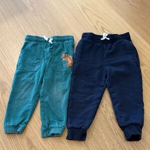Kids Teal and Navy Joggers